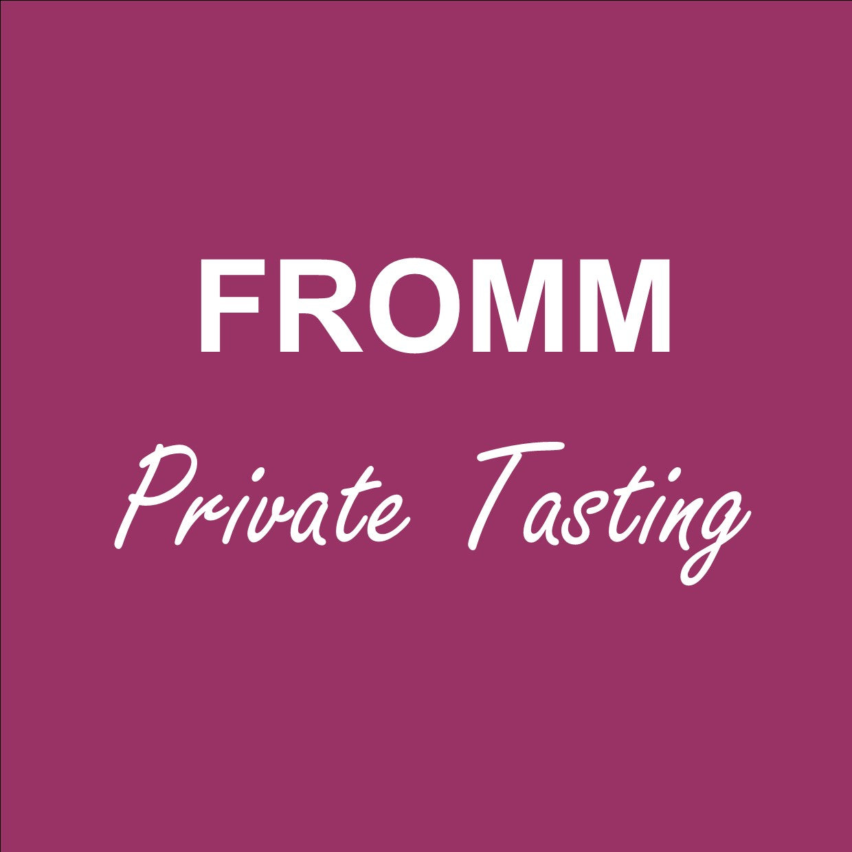 Current Vintage Private Tasting - Voucher